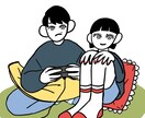 可愛いアイコンなどに使用できるイラスト作成します 写真を元に可愛いイラスト描かせていただきます！ イメージ4