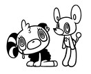 あなたのオリジナルキャラクターを描きます オリジナルキャラクターを山納豆版でシンプルに描きます！ イメージ1