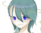 バストアップキャライラスト描きます あなたのキャラを幼かわいい絵柄で イメージ3