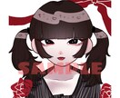 地雷かわいい♡イラスト等描きます 個性強めのイラストでバリバリ目立っちゃいましょう！ イメージ6
