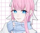 アイコンやヘッダーなどに！1枚イラスト描きます SNS等に使えるイラストを描きます。 イメージ6