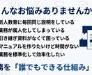 業務マニュアル・手順書の作成をサポートしますます 新人教育・引継ぎ・業務の標準化を分かりやすくサポートします イメージ2