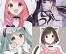 かわいいアイコンイラストお描きします Twitter、インスタ、YouTubeなどに使えます♪ イメージ9