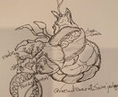 あなたの料理をオリジナルイラストにしますます メニュー・ロゴ・ポスター等に個性あふれるオリジナルデザインを イメージ5