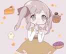 SNSアイコン、ヘッダー向けのイラストお描きします あなたの心が瞬く間に煌めくワルツ イメージ7