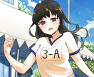 可愛い女の子、アイコンイラスト描きます ゲームの立ち絵など幅広くご利用いただけます。 イメージ1
