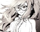 漫画風白黒イラスト作成致します 力強くメリハリのついたイラストをお求めの方は是非！ イメージ3