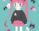 ふんわりイラスト3点セット描きます アイコンや挿絵などでイラストをお探しの方 イメージ6