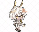 商用利用◎かわいいミニキャラ(全身)を描きます オプションでグッズなどにもご利用可能です！ イメージ2