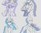 アニメ塗りのイラストを描きます オリジナルイラストのみ受け付けています イメージ5
