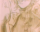 男の人限定でイラスト描きます （アナログになりますがご希望通りに描きます） イメージ1