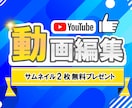 サムネイル×1枚込みでYouTube動画編集します フルテロップ-元動画10分以内のYouTube動画の編集 イメージ1