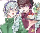 イラスト一枚絵などの制作を承ります 【厚塗り】可愛い、かっこいいイラスト様々なジャンルお任せを イメージ8
