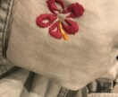 お名前やモチーフなどの手刺繍をさせていただきます お気に入りの持ち物に刺繍を^ ^ イメージ5