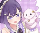 キラキラ・かわいいアイコンイラスト描きます 最短3日！きらきらかわいいイラスト イメージ7