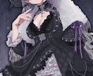 華やかで印象的なイラストを制作します 装飾まで美しく描き込みます|商用利用◎ イメージ3