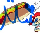 絶妙に下手でクセになるイラスト描きます PCマウスとペイント機能で書き上げるシンプルな絵です イメージ2