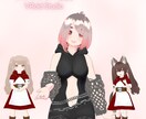 VRoid Studioキャラクター制作します 〜やさしい雰囲気・世界観を大切に制作〜 イメージ1