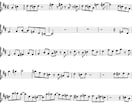サックスの音源を耳コピして楽譜にします サックス奏者によるサックスのための耳コピ イメージ1