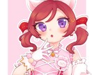 かわいいイラスト制作します 可愛いらしい女の子のアイコン・1枚絵を作成します！ イメージ1