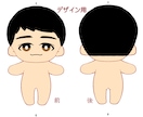 あなたの推しをぬいぐるみイラストにします これからぬいぐるみ作成する方のお手伝いをします！ イメージ5