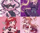 今ドキのおしゃカワイラスト♪歌みたMV絵描きます クリックしたくなる絵で貴方の歌みたMV制作を全力をサポート！ イメージ6