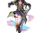 あなたのキャラクターの全身イラスト描きます トリミング次第で様々な用途でお使いいただけます。 イメージ3