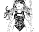 漫画風線画で写真を味のあるイラストにします 日常の一瞬を、漫画タッチでドラマチックに仕上げます。 イメージ6