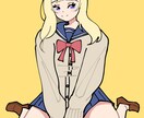 ポップで色鮮やかなイラストを制作致します 学費が払えないのでよろしくお願い致します。 イメージ7