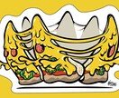 ステッカーイラスト描きます カッコよく目立つステッカーイラスト描きます！ イメージ10