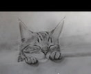 愛犬、愛猫、ペットのリアルな似顔絵オーダー承ります 精密描写で描きます。インテリアアートなどにいかがでしょうか。 イメージ2