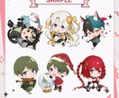 ミニキャラ描きます グッズ、配信等にご使用いただけます！ イメージ2