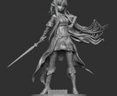 フィギュア用原型データ作ります スピード重視でイラストからも写真からもOK! イメージ4