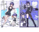 等身＆ミニキャラの詰め込みイラスト描きます 爆速納品☆お好きなモチーフや文字を詰め込めます♫ イメージ3