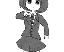 漫画風やポップなアイコンを爆速で描きます 可愛く速いが売り。最短半日でも可能。全身図から顔まで描けます イメージ4