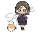 ミニキャラアイコンを作成します ご希望に寄り添い、心を込めて描かせていただきます♪ イメージ1