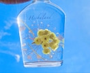 ハーバリウム手作りキット♪届いたらすぐに作れます 作り方の付いた、お花・オイル・ビンのセットですよ♪ イメージ1