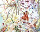 あなただけの一点物アナログイラストを制作いたします コピックで鮮やかな色彩で可愛い女の子を描きます。 イメージ2