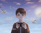 一枚絵を作成致します キャラクターイラスト実績あり！お任せくださいませ イメージ6