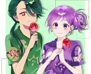 お望みのイラスト描きます 絵柄寄せ、キャラデザ、立ち絵、漫画なんでもどうぞ！ イメージ3