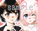 コスパ最強☆SNS用のオリジナルアイコン描きます あなただけの可愛いorかっこいいアイコンをこの機会にぜひ！ イメージ4