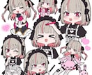 VTuber向けの可愛い手描き切り抜きを制作します 可愛いミニキャラが動く！配信の魅力をショート動画に！ イメージ1
