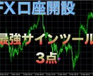 FX口座開設&サインツール3手法分を導入します これでFXを快適に始められます！あとは腕を磨くだけ！ イメージ1