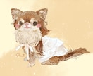リアルタッチ！かわいいペット似顔絵描きます SNSやブログ用、プレゼントに☆ イメージ4