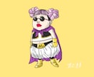 鳥山明風の似顔絵やイラストを作成します 似顔絵や挿絵、キャラクターデザイン等幅広く対応致します！！ イメージ1