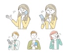 使いやすいシンプルイラストを丁寧に制作します 商用OK・ラフ修正無料　シンプルで使いやすい実用イラスト イメージ10