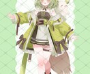 納期短め！配信等で使う立ち絵を作成いたします 多様なデザイン性のある立ち絵をお描きいたします イメージ5