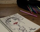 あなたの想いを手描きアートで表現します 心にそっと寄り添う世界に一枚だけの作品です イメージ3