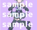 コンカフェ向け♡シャンパンラベル用イラスト描きます 背景も小物も込み！目を引くカートゥーンイラスト イメージ6