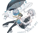 彩度低めで可愛らしさのあるイラストを描きます それぞれの好みに沿ったイラストを制作します！ イメージ5